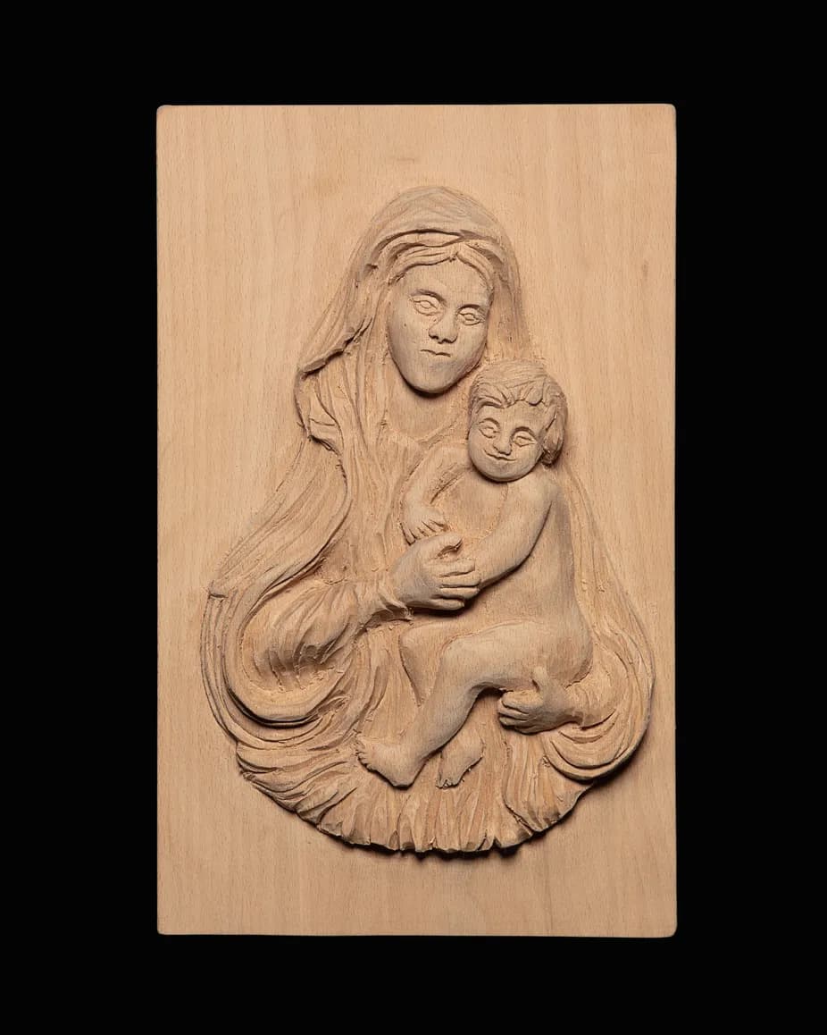 Madonna and Child Relief Panel