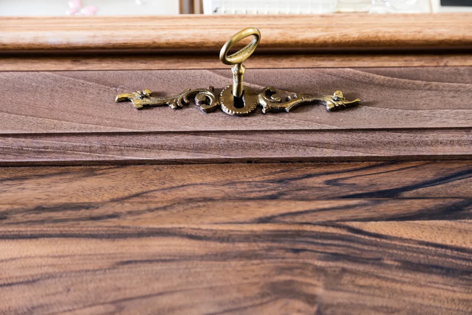 Secretaire — Open with Leather Writing Surface — 4