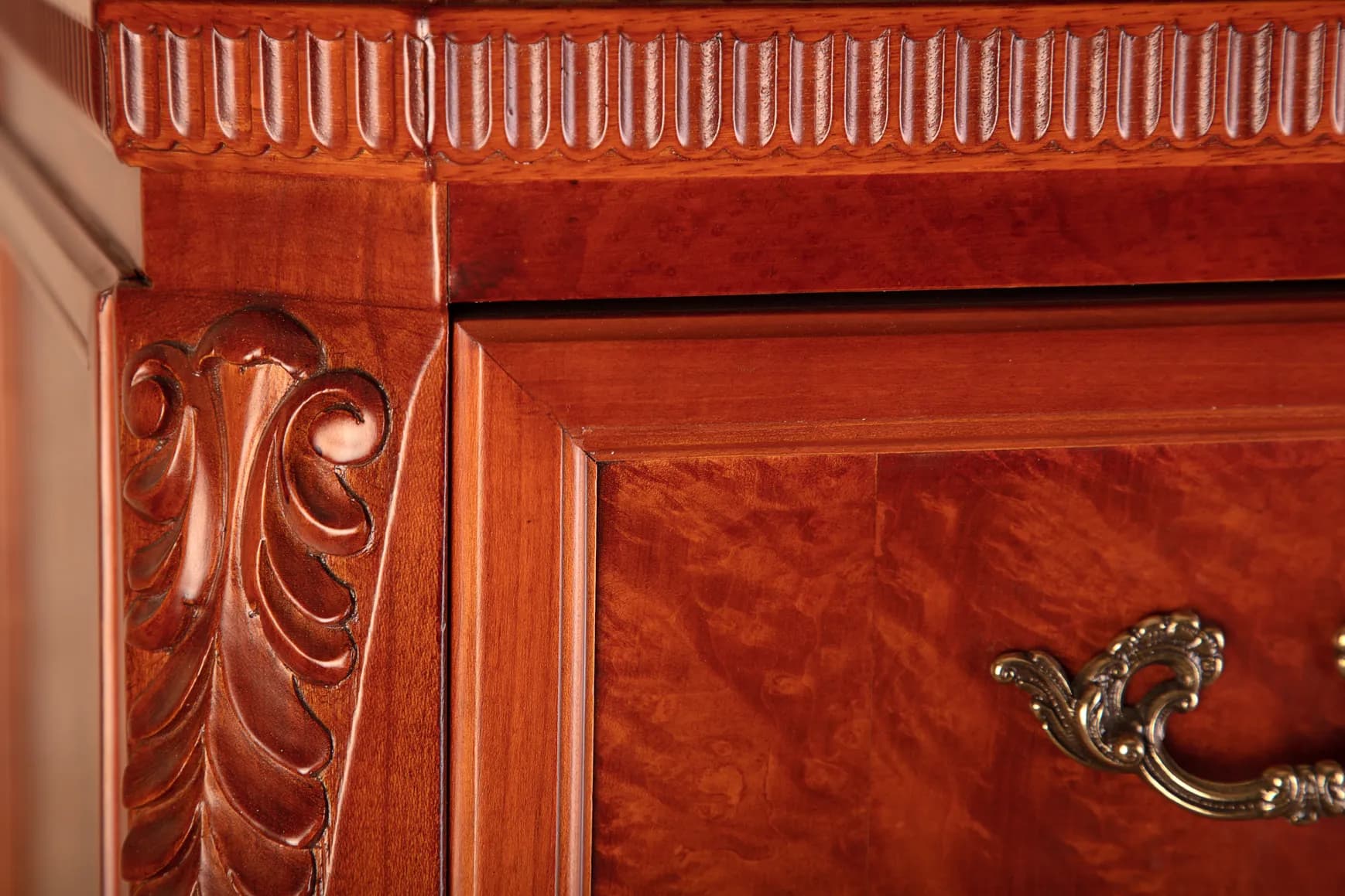 Neoclassical Five-Drawer Tall Chest — 2